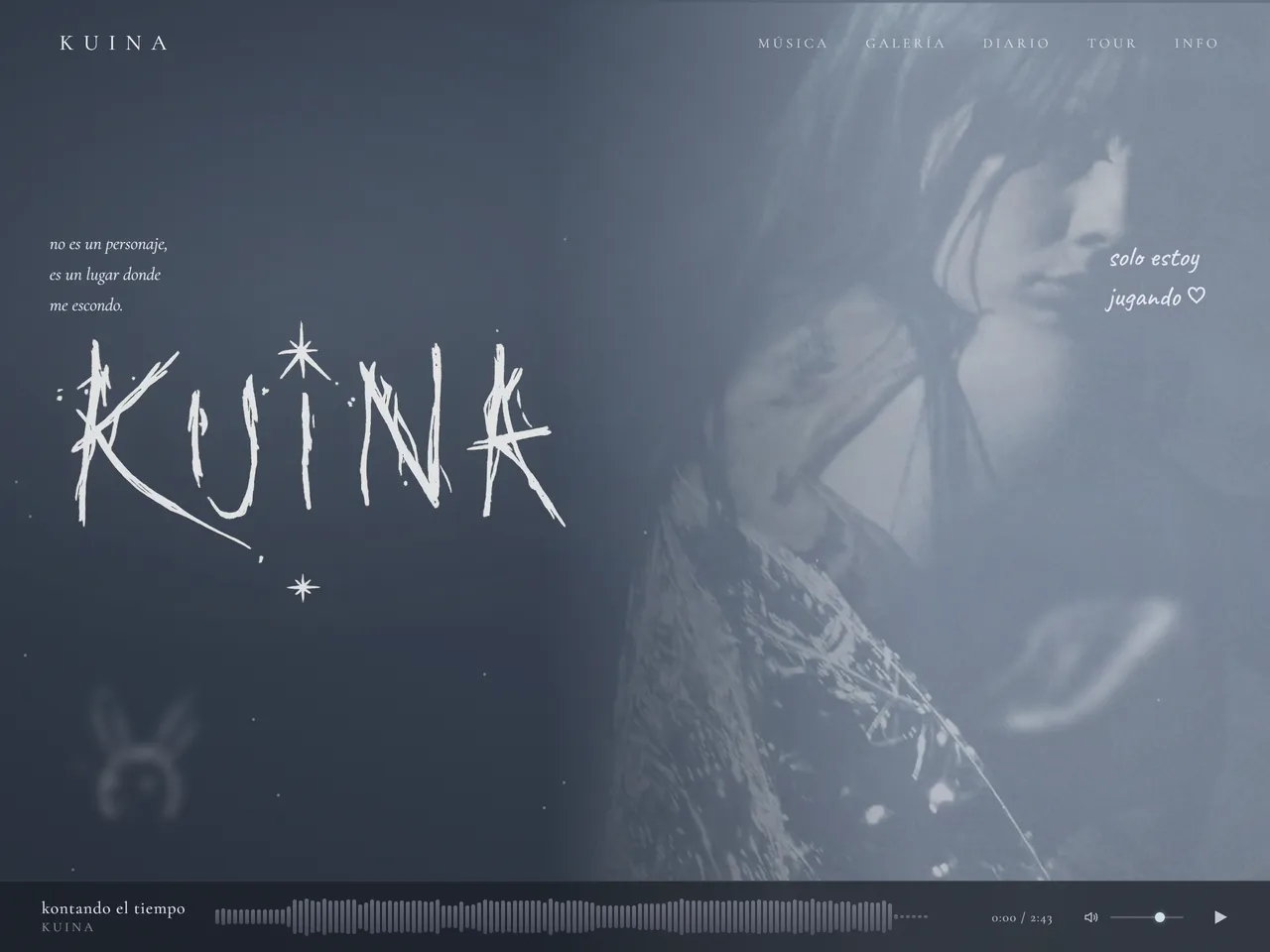 Sitio web de KUINA, Por Siempre Tour 2026
